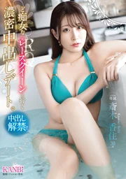 與痴女前賽車女郎共度的濃密中出約會。齋木香住