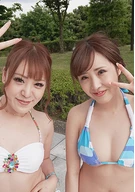 A White Gal University Student, Nao-Chan, 20 Years Old & A White Gal Large Breasts University Student, Momoka-Chan, 20 Years Old