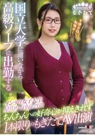 An Intelligent Female University Student Attends A Female University And Working At A Luxury Soapland, Riku Hosikawa (A Pseudonym) 21 Years Old, Can't Suppress Her Curiosity For Penis, One Title Only AV Appearance