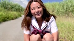 白波瀬海来 日焼けで火照ったカラダ